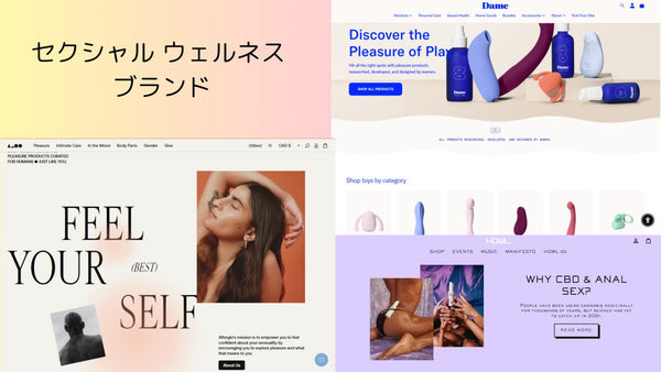 DTC ブランド のマーケティング・CRMを探索する セクシャル ウェルネス ブランド