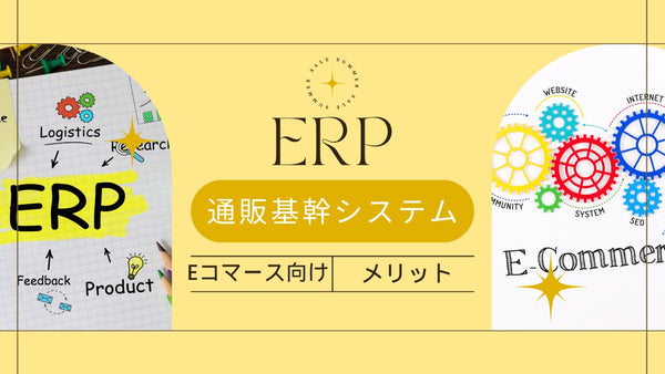 Eコマース向け ERP: 定義、機能、メリット(通販基幹システム) 通販・オムニチャネルコマース