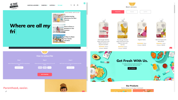 サブスクリプションコマース ベビーフード 編 Subscription Baby Foods