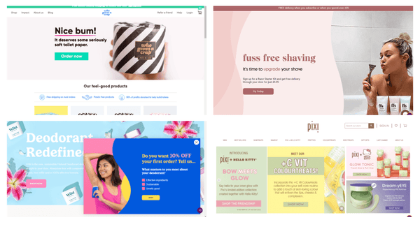 サブスクリプション コマース ビューティ 編 Subscription Brands Beauty