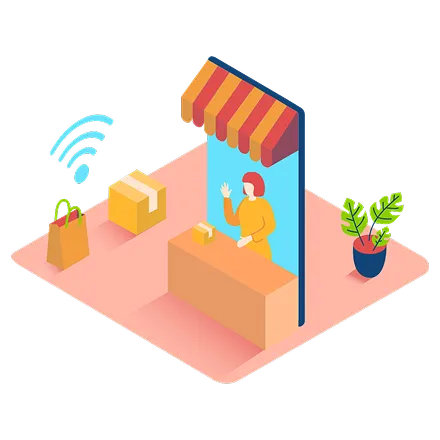 返送品の回収手配イラスト