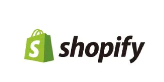 shopify様 企業ロゴ